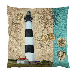 Aberto Design Cojín Multicolor 43 x 43 cm